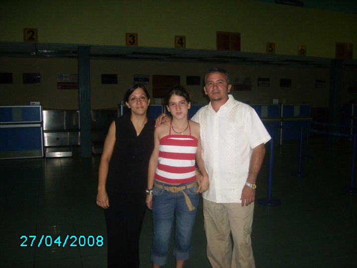 Yamile and her parents